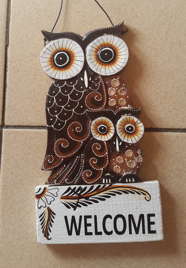 owl wall sign