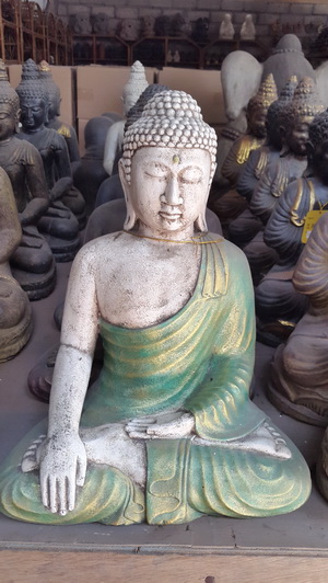 buddha cement statue