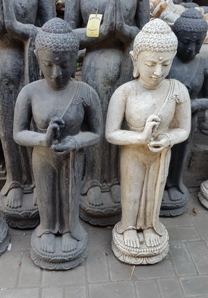 buddha cement statue