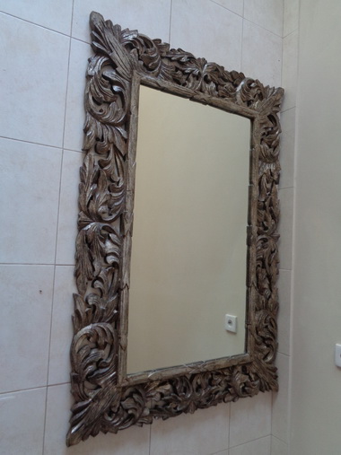 wood mirror