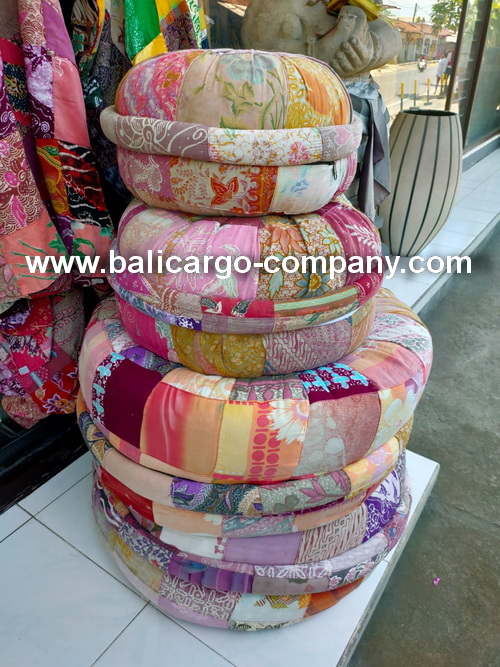 vintage cushion batik