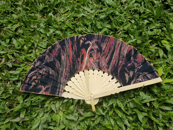 Bali folding fans