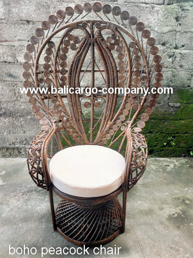 boho peacock chair