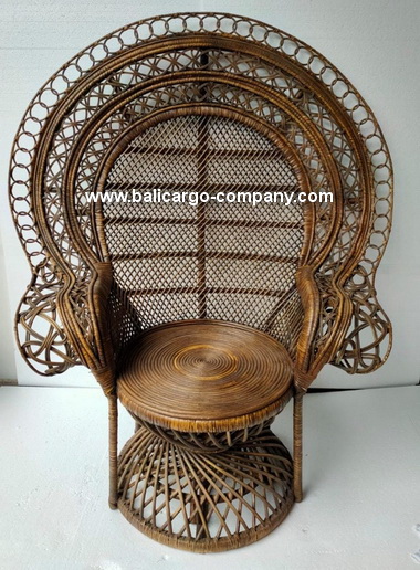 bali peacock chair