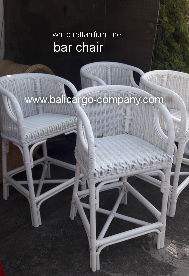 white rattan furniture