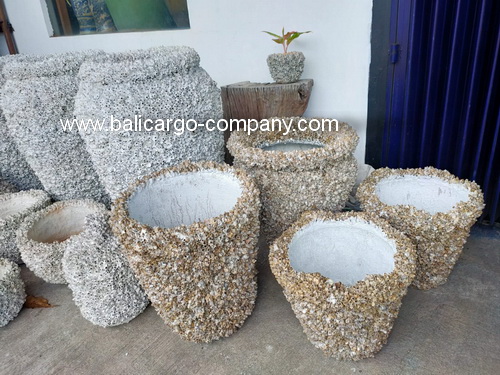 garden cement pot