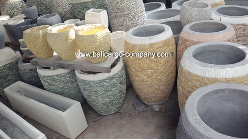 garden cement pot