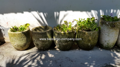 garden cement pot