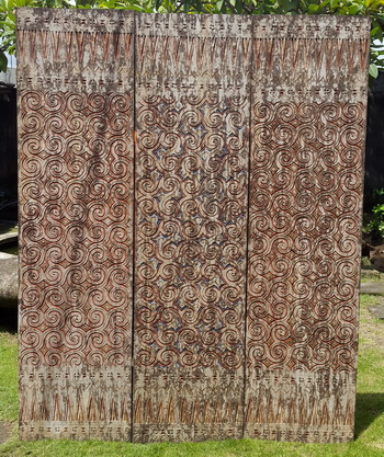tribal headboard