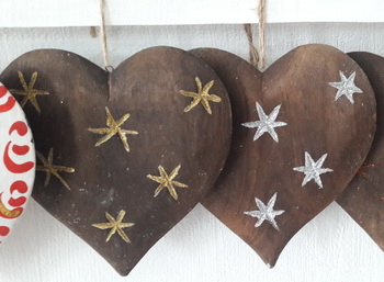 heart wall decor