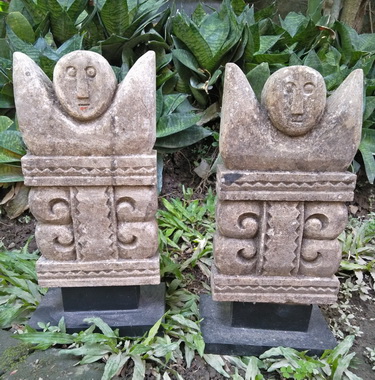 tribal statues