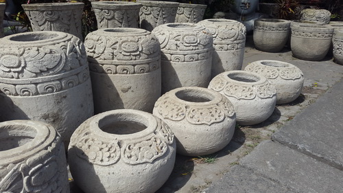 garden stone pot