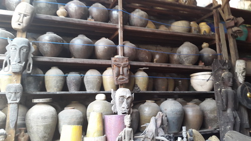 vintage terracota pots