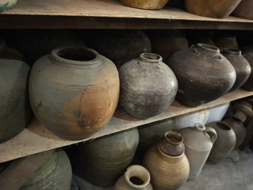 vintage pots