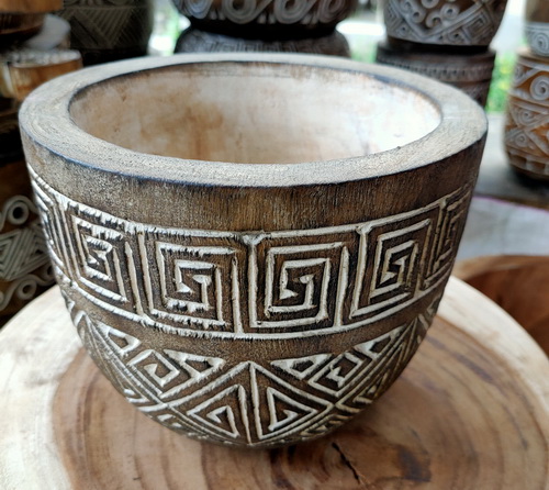 antique tribal bowl